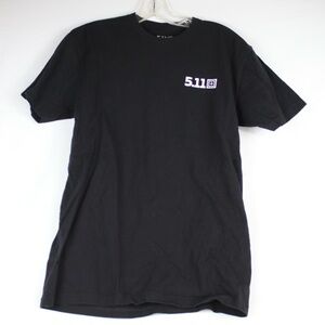 5.11 Tactical Black Short Sleeve Graphic T-Shirt Mens Size M